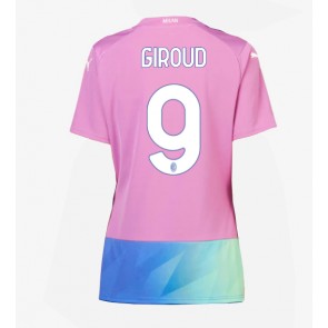 AC Milan Olivier Giroud #9 Replica Third Stadium Shirt for Women 2023-24 Short Sleeve